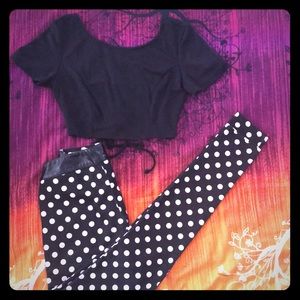 Top and bottom set.